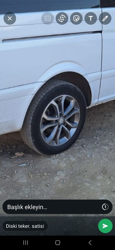 Motonəqliyyat: İşlənmiş Disk təkər AMG 215 / 60 / R 17, 5 Boltlu