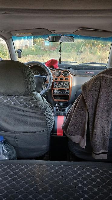 авто унаага алмашам: Daewoo Matiz: 2003 г., 0.8 л, Кол менен иштөөчү, Бензин, Хетчбек — 1