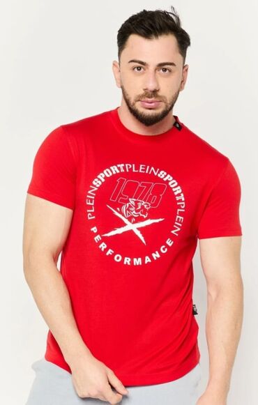 Futbolkalar: Futbolka, Philipp Plein, L, rəng - Ağ — 4