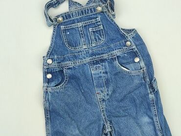 house spodnie dzwony: Dungarees, 9-12 months, condition - Very good