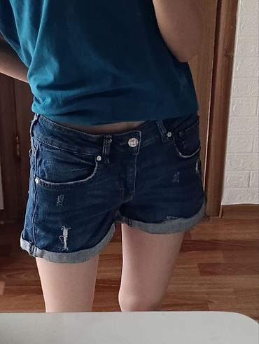 джинсы манго: Джинсовые шорты Mango Denim Носили 2 раза - Бренд: Mango (MNG Denim) — 4