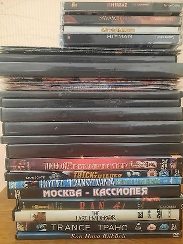 dvd disk: 35-dən çox DVD birlikdə, türk, rus və ingiliscə filmlər. çatdırılma — 1