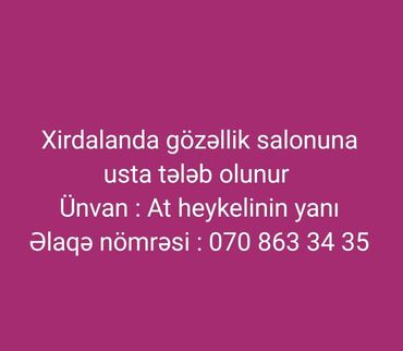 lalafo az iş elanları 2023: Парикмахер требуется, Процент, До 1 года опыта