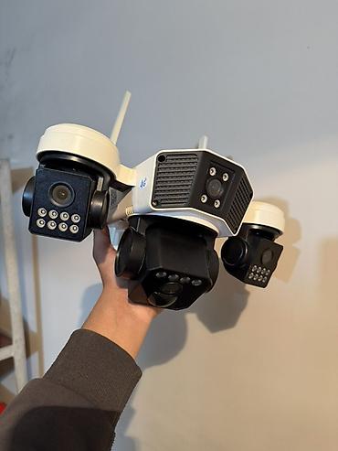 Видеонаблюдение: Уличная 4G Wi‑Fi система видеонаблюдения с панорамным покрытием - — 4