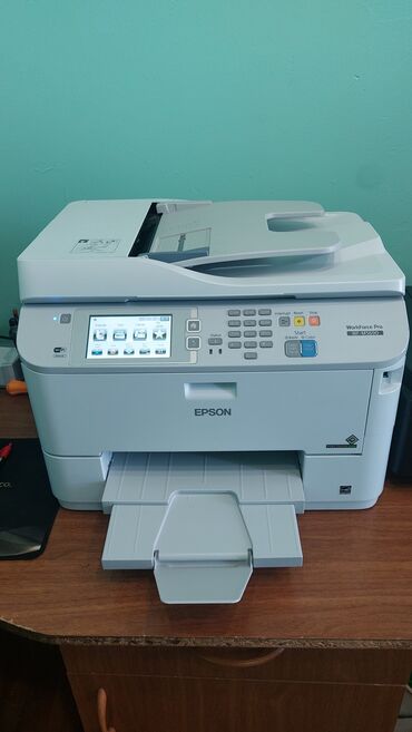 printer ucuz: Epson (WorkForce Pro WF-M5690) Otomatik 2 üzlü çap Skan modu Rəngli ağ