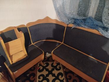 шкафы кухонные бу: Ашкана гарнитуру, Колдонулган, түсү - Күрөң, ДСП, Өзү алып кетүү