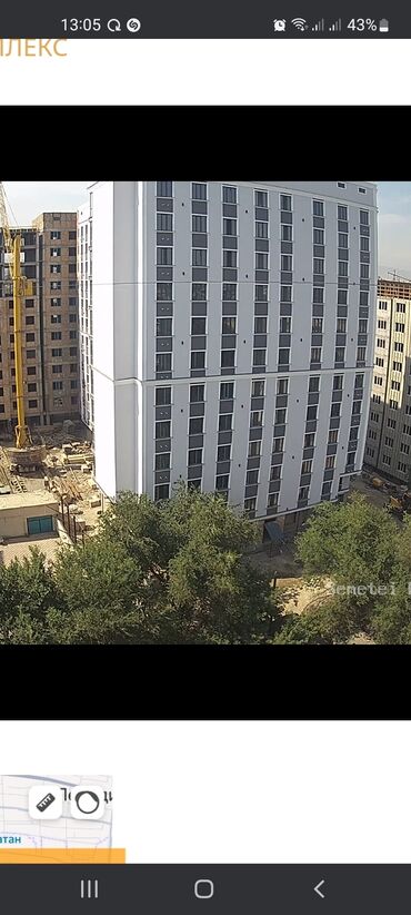 сдаю квартиру г бишкек: 1 комната, 38 м², Индивидуалка, 5 этаж, ПСО (под самоотделку)