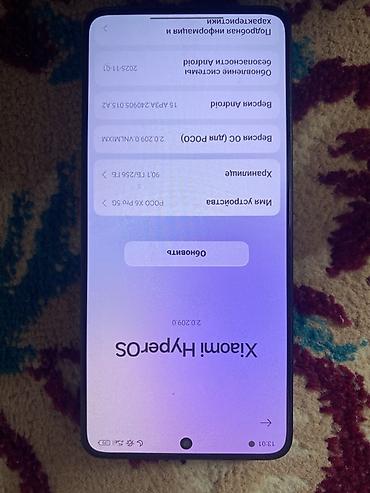 Мобильные телефоны: POCO X6 Pro 5G (желтый, искусственная кожа) - Экран 6.67", AMOLED — 4