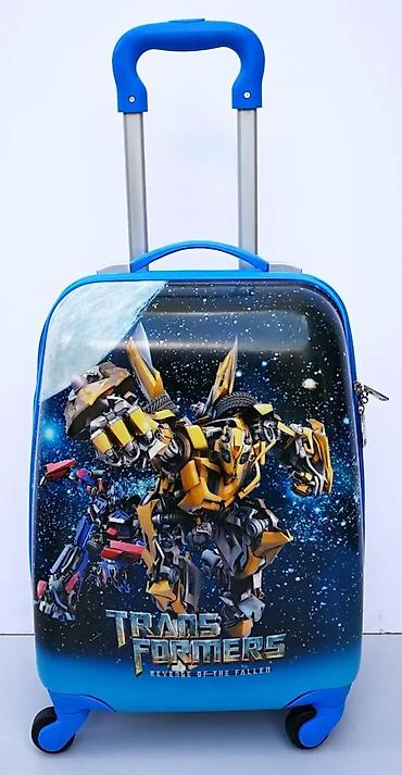 Rančevi, torbe i koferi: Dečji kofer na točkiće – Transformers “Revenge of the Fallen” - Tvrda — 8