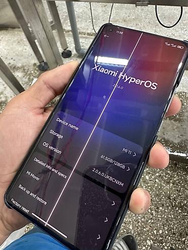 обмен на поко х3 про: Xiaomi, Mi 11, Б/у, 128 ГБ, цвет - Черный, 2 SIM — 3