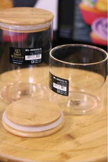 Digər qab-qacaq və mətbəx ləvazimatları: 🌿 Təzəliyi saxla, zövqü paylaş! 🌿 ✨ Wilmax England brendindən şüşə — 3