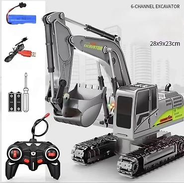 magic box: Радиоуправляемый экскаватор 6-Channel Excavator. - Масштабная модель — 1