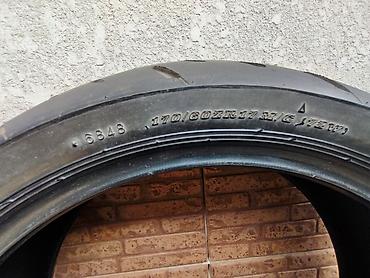 шина на мотоцикл: Продается шина Dunlop для мотоцикла Размер-170/60/17 Гарантии хватит — 3