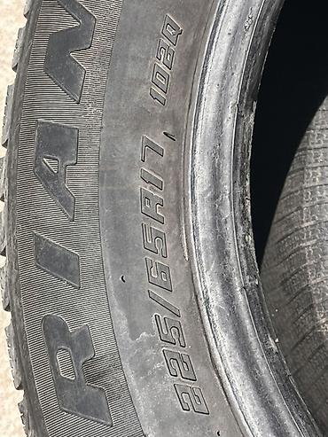 bad ass: Шины 225 / 65 / R 17, Зима, Б/у, Комплект, Внедорожные (АТ/МТ), Китай, Sailun — 1