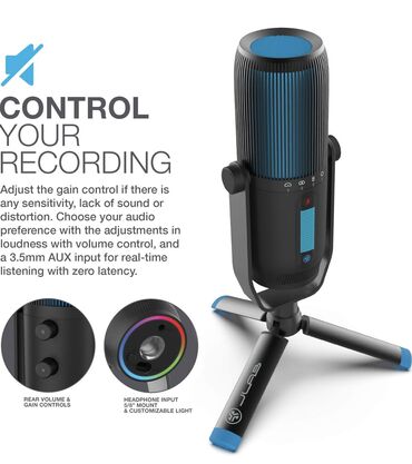 Студийные микрофоны: Проводной микрофон Jlab Talk PRO Jlab Talk PRO — USB-микрофон — 5