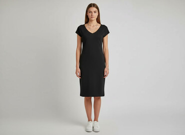 sukienki midi dopasowana: United Colors of Benetton, Sukienka damska, rozmiar S