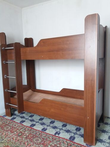 детская кровать б у в Кыргызстан | ДЕТСКИЕ КРОВАТИ: Б/у мебель, детская кровать 2х ярусный, почти новый