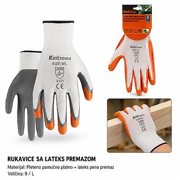 KMT Glatke nitrilne rukavice 9368934 - Opis: Glatke nitrilne rukavice