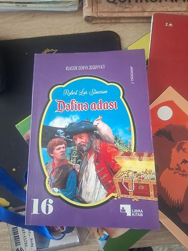 dunya xerıtesı: Məhsul: Kitab – “Dəfinə adası” (Robert Luis Stivenson) Nəşr: Libra — 1