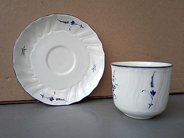cup pohlepe: Lux šolja za kafu sa tacnom – Villeroy & Boch, kolekcija Old — 3