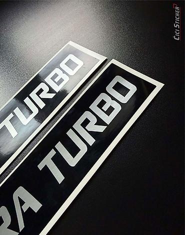 stikeri: Opel astra TURBO nalepnice - AStra turbo nalepnice - 2750 Set — 2