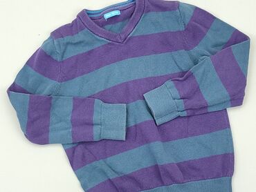 długa niebieska sukienka letnia: Sweater, 5-6 years, 110-116 cm, condition - Very good