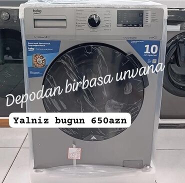 Mətbəx mebeli: Paltaryuyan maşın Beko, 7 kq, Yeni, Avtomat, Kredit yoxdur, Pulsuz çatdırılma