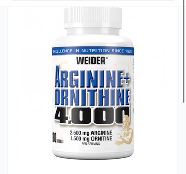 спортивное питание в баку: Arginine Ornithine 4000, 180 KAPSUL Yenidi vaxdi kecmeyib