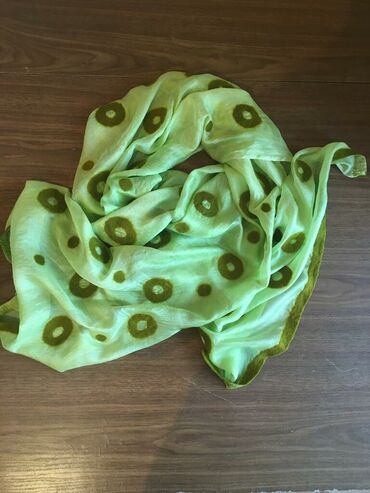 жен одежда: Шёлковые шарфы с войлоком, 100% натуральные. Длина 2м, ширина-65 см