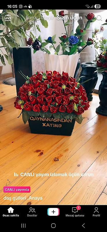 süni gül satışı: Daş guller .mezar gulleri .xarab olmayan — 6