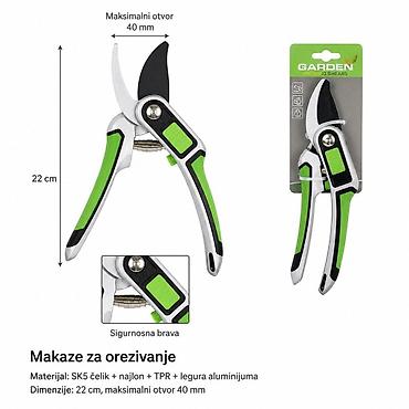 KMT Teški veliki ručni šišač za grane 2315014 Baštenske makaze za