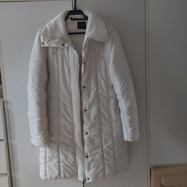 bela zimska jakna broj: XL (EU 42), Jednobojni, Sa postavom
