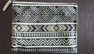 gdje kupiti konobarski novčanik: Materijal: Platno, bоја - Šareno, Handmade
