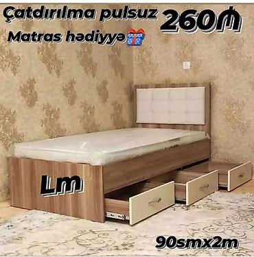 siyirmeli dolablar: Yeni, Təknəfərlik çarpayı, Bazasız, Matras ilə, Siyirməli — 1