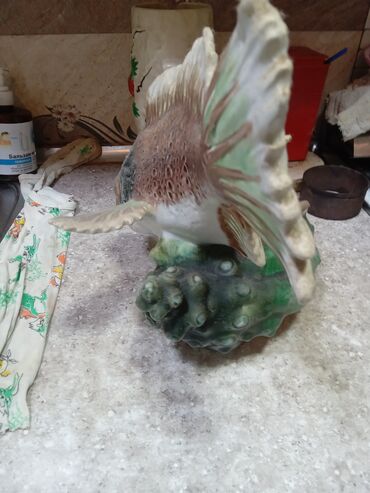 Fiqurlar: Fiqur, Keramika, rəng - Qəhvəyi — 8