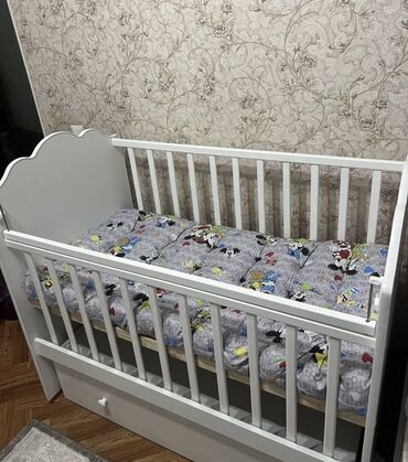 кроватка для малыша: Манеж, Для мальчика, Новый