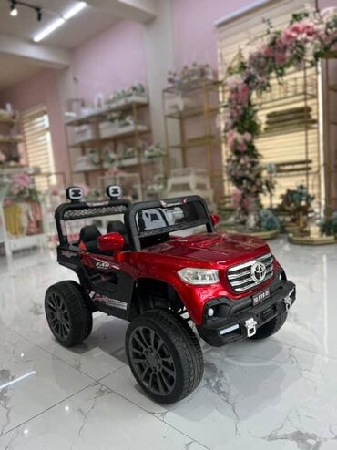 Oyuncaqlar: Aygün ☀️Uşaq elektrik maşını (Toyota model) – Qırmızı rəng 250 azn 🔹