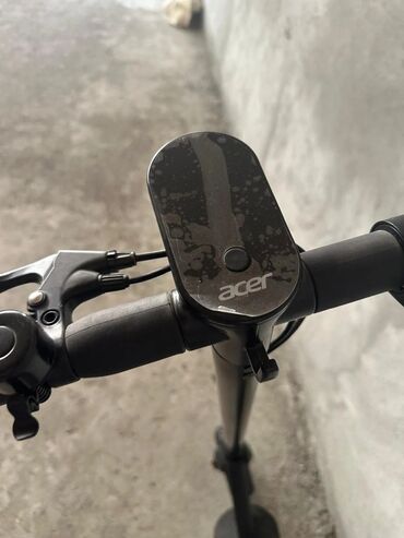 Elektrikli samokatlar: Acer elektrik skuteri - Brend: Acer - Rəng: qara, yaşıl vurğular - — 1