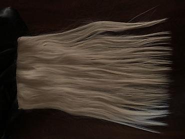 vipe: Uzun blond cirt cirt saç. Tebiiden seçilmir. 65 sm uzunluq. Baha — 1