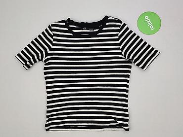 black: Sinsay, T-shirt damski, rozmiar XS — 2