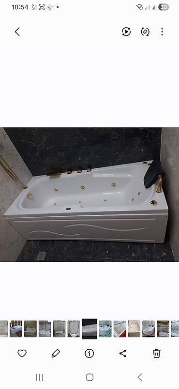 Vannalar: Yeni Vanna, Akril, Ödənişli çatdırılma — 9