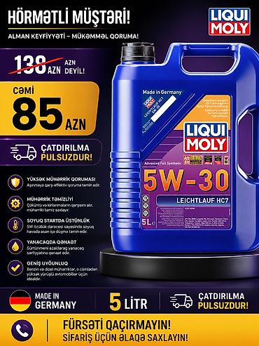 venol 5w30: Tam sintetik mühərrik yağları – 5W-30 viskozite 1) Mobil Super 3000 — 2