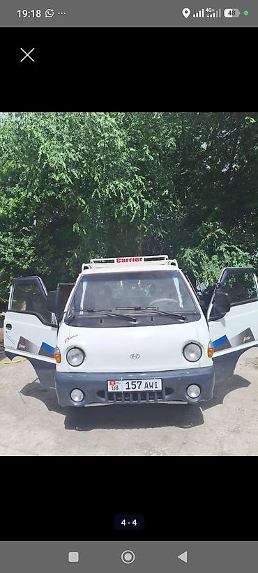 Транспорт: Продаётся Hyundai Porter I Год выпуска: 2000 Цвет: Белый Состояние — 1