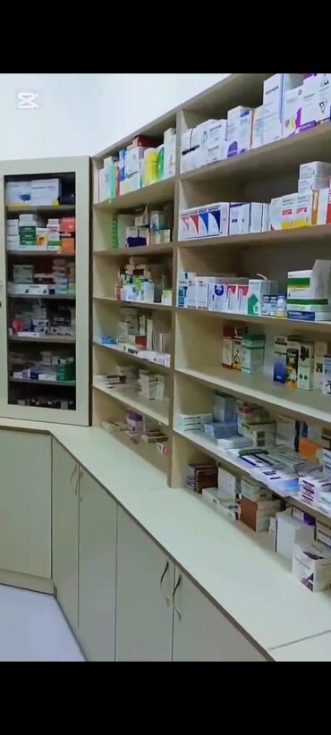 Salon, tibbi mebel dəsti: Aptek üçün tam təchizatlı mebel və avadanlıq komplekti - Ön vitrin və — 3