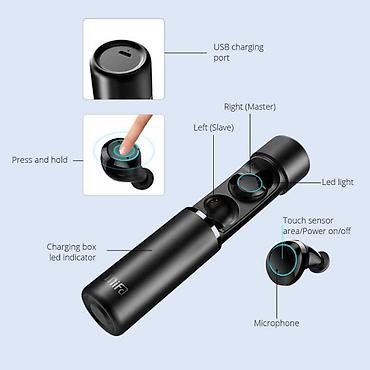 Qulaqcıqlar: Mifa TWS simsiz qulaqlıq dəsti - Tam simsiz stereo (TWS) dizaynı: sağ — 2