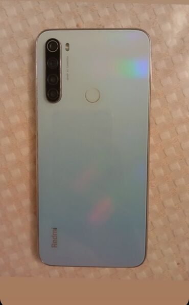 редми 2: Xiaomi, Redmi Note 8, Колдонулган, 128 ГБ, түсү - Көгүлтүр, 2 SIM