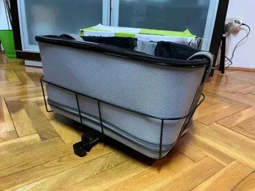 Oprema za kućne ljubimce: Biciklistički krevet za pse ZOOFARI (Bike Dog Basket). Dimenzije — 8