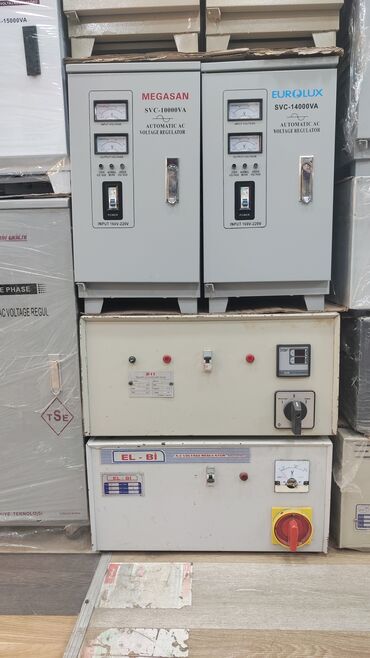 Gərginlik stabilizatorları: Yeni, Ev üçün, 1 faza, Gərginliy stabilizatoru, 110 V, Rayonlara çatdırılma, Pulsuz çatdırılma, Kredit var — 6