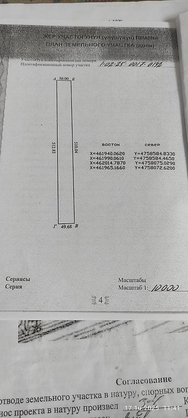 участки г бишкек: 3000 соток, Для сельского хозяйства, Договор долевого участия — 2