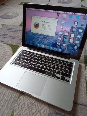 macbook m2 pro: Ноутбук, Apple, 8 ГБ ОЗУ, Intel Core i5, 13.3 ", Б/у, Для работы, учебы, память SSD